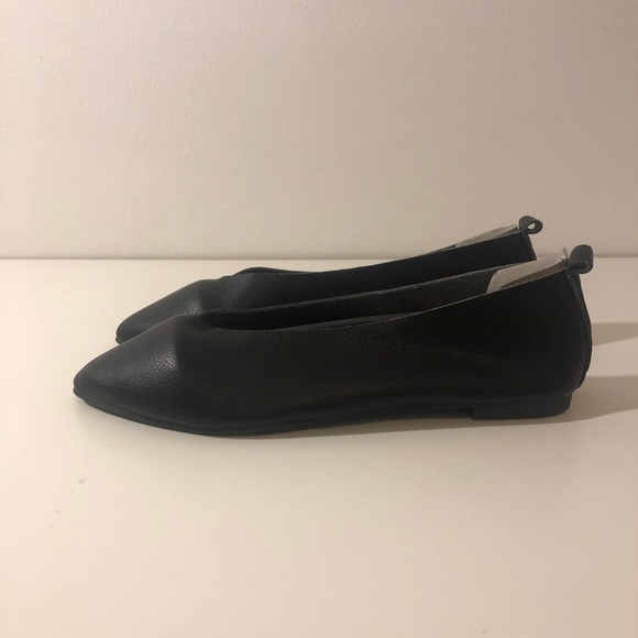Qupid Yulia Quinnly Pointed Toe Ballerina Flats - Picture 11 of 12